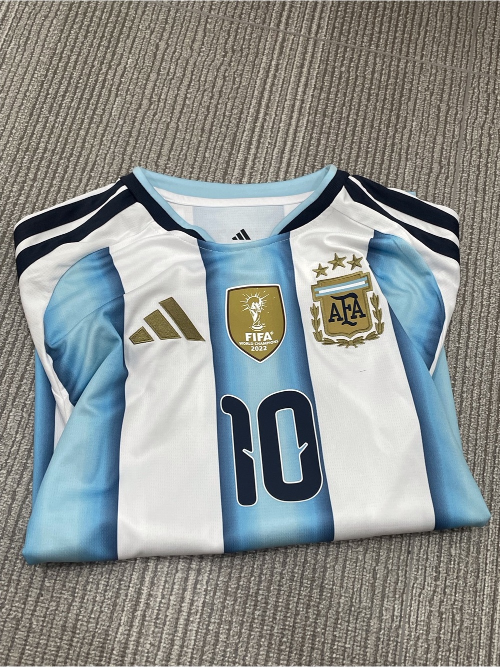Adidas Argentina Men Soccer Jersey - Blue/White